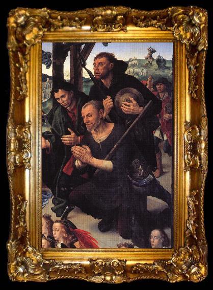 framed  GOES, Hugo van der The Adoration of the Shepherds, ta009-2